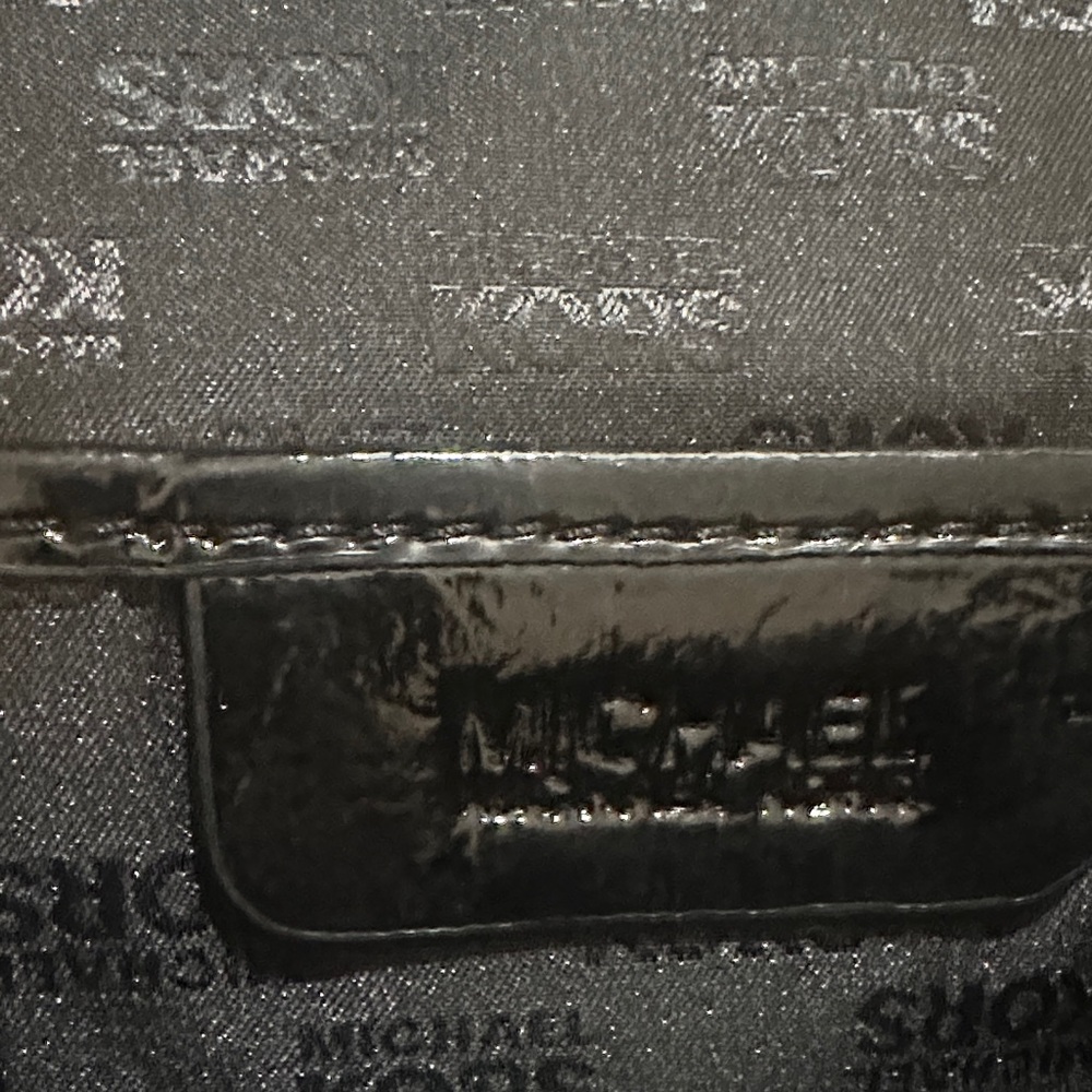 Michael Kors Black Woven Clutch - Picture 7 of 9